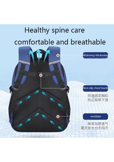 Big-blue Çocuklar Sırt Çantası Çocuk Okul Çantaları Erkekler Mavi