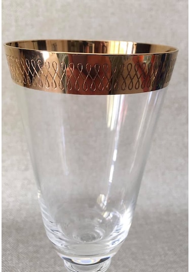 1980’Ler Avrupa Vintage Kristal Kadeh 19 Cm