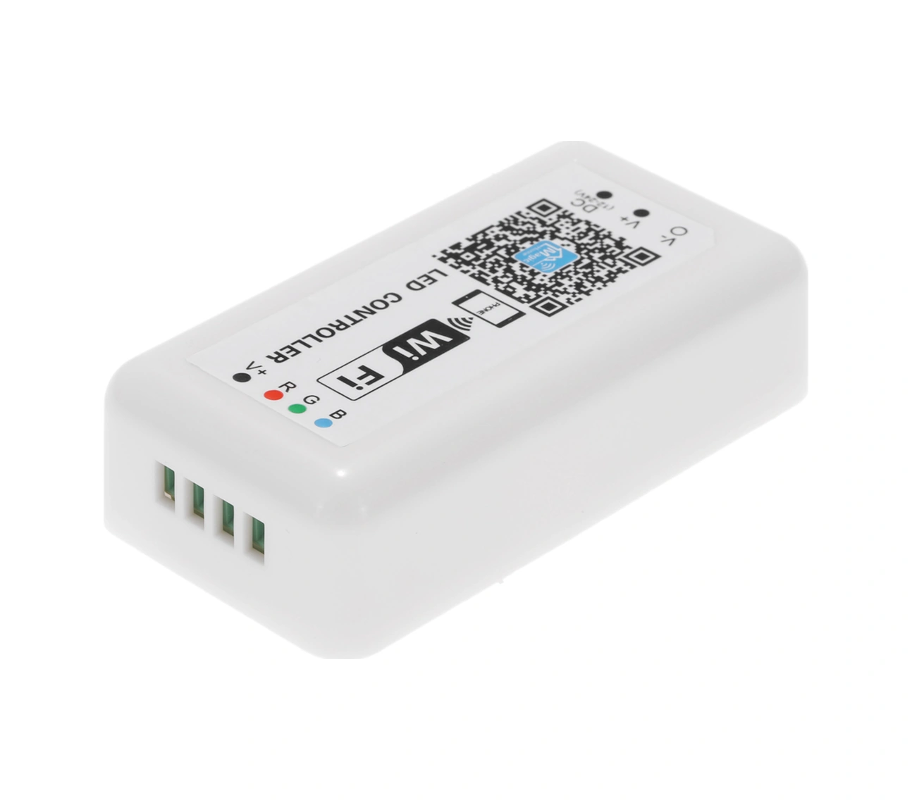 Youmex 12v-24v Rgb Wifi Kontrolör - İos/android Uyumlu, Akıllı App İle Renk, Müzik Ve Zamanlama Kontrolü, 50m Uzaklıkta Çalışır