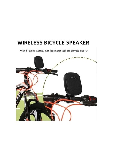 Bisiklet Motorsiklet Gidon Kemer Aparatlı Hafıza Kartı Usb Girişli Bluetooth Hoparlör