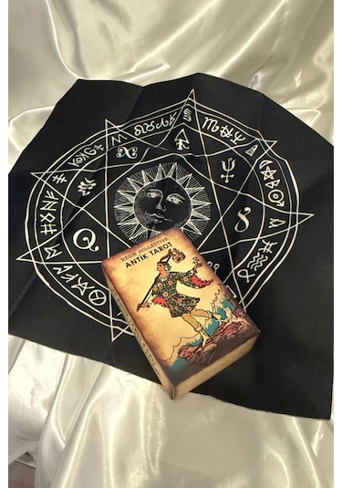 Tarot Orjinal Tarot Kart Regin Collegtive Antik Tarot Başlangıç Tarot Destesi Ve Kitabı Örtüsü