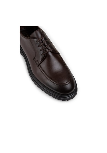 Deery Hakiki Deri Kahverengi Günlük Erkek Ayakkabı - 01931mkhve02 Kahverengi