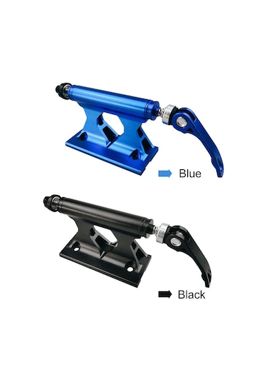 Springsun Bisiklet Taşıma Kıskacı - Hızlı Sökme Özellikli, Alüminyum Alaşım, Mavi