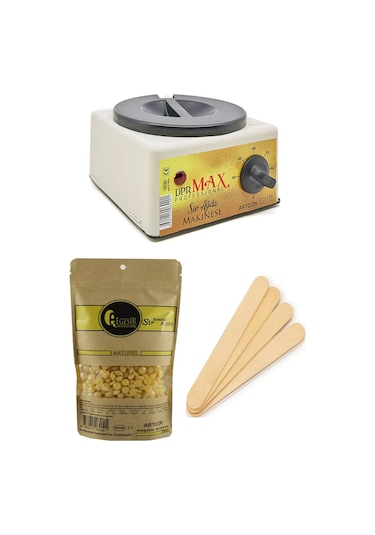 Ege Sir Dpr Max Ağda Makinesi + Naturel Bocuk Ağda + Spatula x 5