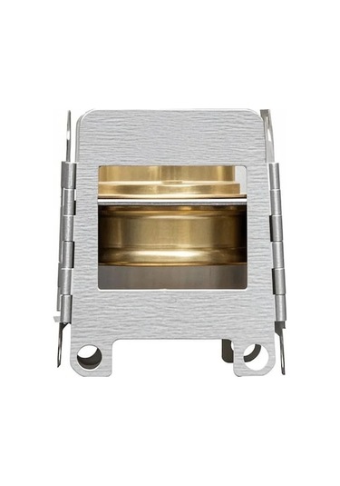 Tongxida Stainless Steel Kamping Odası + Bakır Alkol Ocağı, Çift Yakıt, Hafif, Outdoor Ekipman, Çok Renkli Çok Renkli