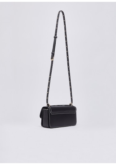 Liu.jo Aa6073e1012 Leather Kadın Omuz Çantası Siyah