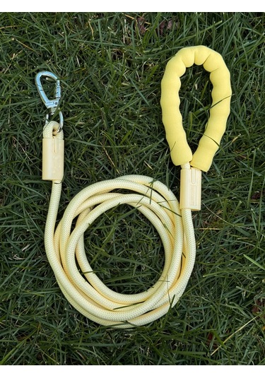 Freedsy Köpekler İçin 2.5 Metre Sarı Naylon Tasma 480667607 Gri