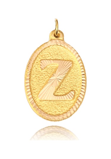 Enderun Kuyumculuk 14 Ayar Altın Z Harf Kolye