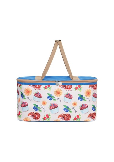 Superbag 22 Litre Piknik/kamp Çantası Sepeti. Termal Termos Çanta Sıcak-soğuk Koruma Sağlar Verona-20250141 Verona Çok Renkli