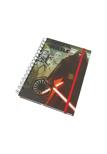 A5 Defter Star Wars Episode Vıı Kylo Ren &amp Troopers Çok Renkli