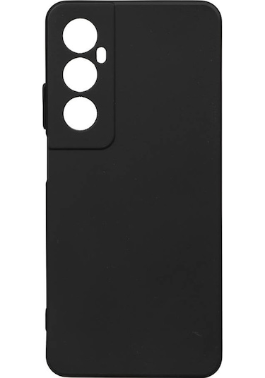 Zore Realme C65 4g Kılıf Msra Biye Silikon-siyah Siyah