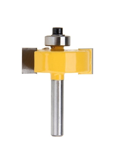 Tangshopping Çoklu Derinlikler Için 6 Rulmanlı 1/4 Inç Şaftlı Freze Ucu