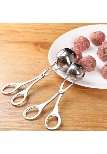 Köfte Maşası / Köfte Kepçesi, 2'li Paket, 2 Farklı Boyutta