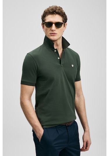 Lufian Laon Smart Erkek Polo Tişört Haki Haki 111040230100630 Lufian Laon Smart Erkek Polo Tişört Haki Haki 111040230100630
