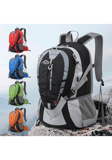 Dianziye 25l Dayanıklı Seyahat Sırt Çantası - Konforlu Ve Hacimli Outdoor Gezi Çantası Kırmızı