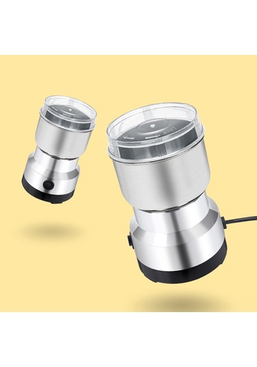 Xindoker Ev İçin Elektrikli Küçük Değirmen - Kahve, Baharat, Tahıl, Kuruyemiş, Evcil Hayvan Yemi Öğütücü - 360 Tam Öğütme - Ayarlandırabilir Süre - Avrupa Standartı 220v Çok Renkli