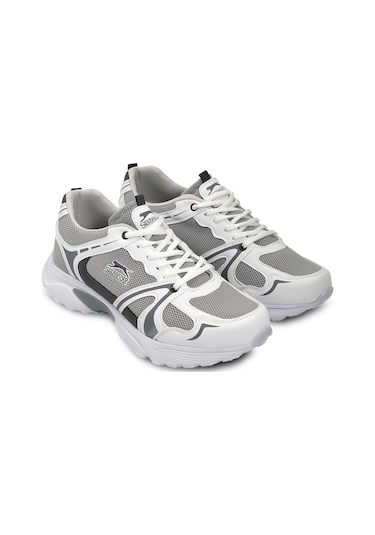 Slazenger ABRAM I Erkek  Gri Koşu & Yürüyüş Spor Ayakkabısı