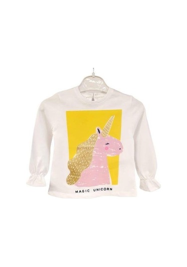 Unicorn Çocuk Sweat Beyaz