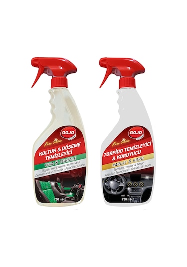 Gojo Torpido & Koltuk. Döşeme. Tavan. Temizleyici 2'li Paket 750