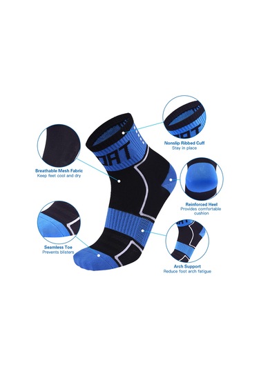 Teltree Gece Bisiklet Sokağı Işıklı Reflektörlü Çorap - Nylon, Nem Emici, Xl 43-44 Yeşil Yeşil