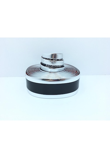 5D Tampon Bagaj Kapı Eşiği Koruyucu Şerit Bant Gümüş Piano Black