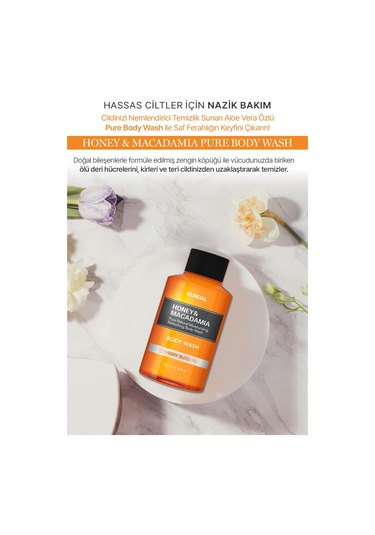 Kundal Honey & Macadamia Cherry Blossom Pure Body Wash 100 ML