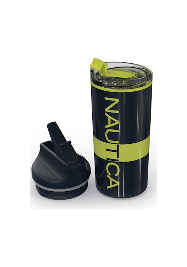 Nautica Ntm02 Sport Termos Paslanmaz Çelik 950 Ml Navy Lime