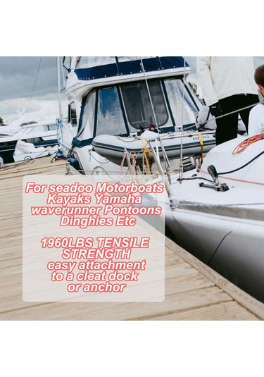 2 Adet 60 Cm Kancalı Esnek Bağlama Kayışı 816 Kg - Atv, Tekne, Pikap İçin