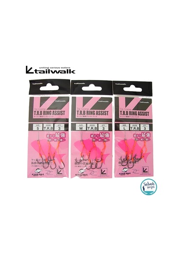 Tailwalk T.r.b Çiftli Tai Rubber Assist İğne M 3 Adet