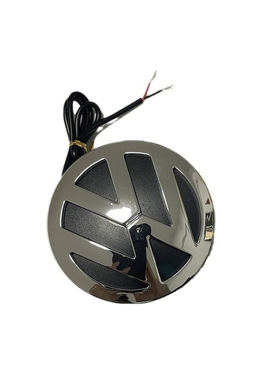 Maoyaya Bosphorusboutique Geeksen 4d Led Işıklı Araba Amblemi Vw Volkswagen Beyaz 11cm 4d Logo Işığı Zt