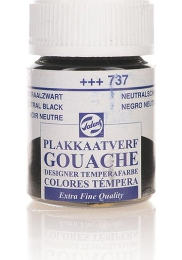 Talens Guaj Boya 737 Neutral Black