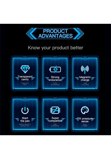 Skycity Transparan Manyetik Şarjlı İpad İletken Kalem - Dokunmatik, 8 Saat Kullanım Süresi, 2018+ Model Uyumlu