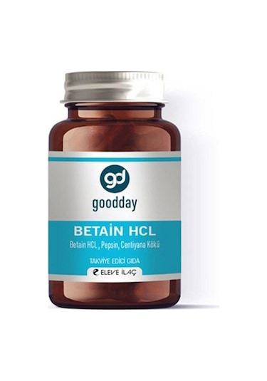 Goodday Betain HCL Takviye Edici Gıda 60 Kapsül
