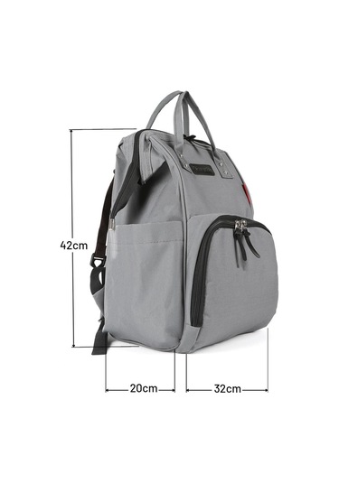 Fisher Price Anne Bebek Bakım Çantası Gri