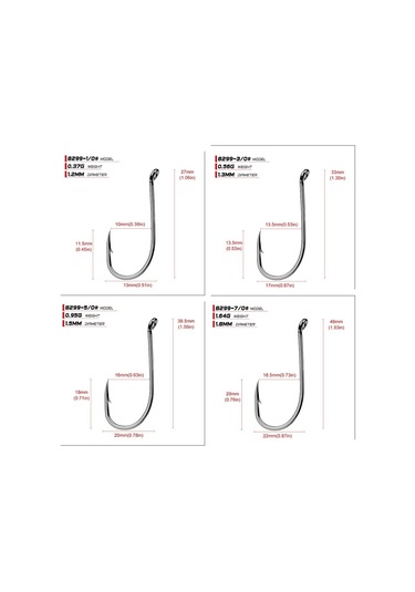 MSO VIP Kalite 8299 Olta Balık Yüksek Karbon Çelik Std iğne