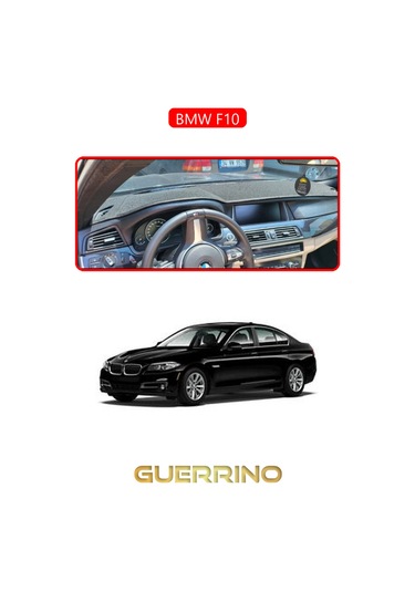 Bmw F10torpido Koruma Halısı Kırmızı Kenar