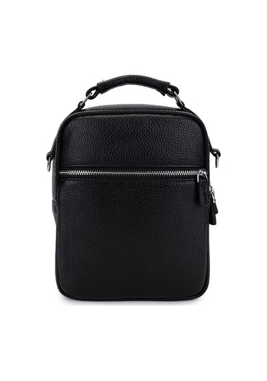 Tamer Tanca Erkek Hakiki Deri Siyah Floter El Çantası 1012 2018 Erk Cnt Sk25-26 Sıyah Fltr Siyah