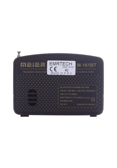 Nostaljik Fm Radyo Bluetooth-Usb-Retro Meier M161-Bt