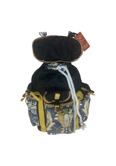 Kaliteli Tek Gözlü Vintage Disayn Unisex Sırt Günlük Okul Gezi Kamp Trekking Çantası Kc Ahtapot Bag Siyah - Gri