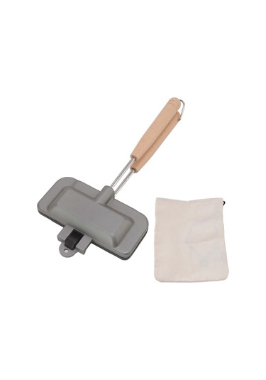 Sandviç Kızartma Tavası Küçük Taşınabilir Yapışmaz Çıkarılabilir Sandviç Kelepçesi Mutfak Aleti Diğer