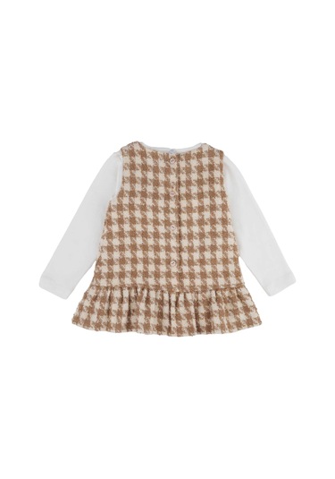 Best Kids Kız Bebek Elbise Takım 68-86 Ay 001