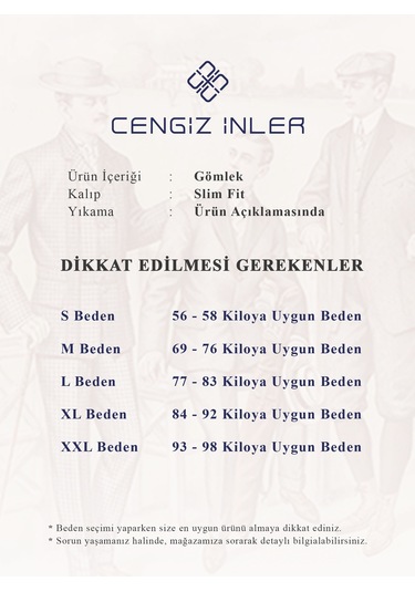 Cengiz İnler Oduncu Erkek Gömlek 001