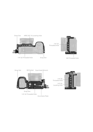 Smallrig 4867 Sony Zv-e10 Iı İçin Kafes