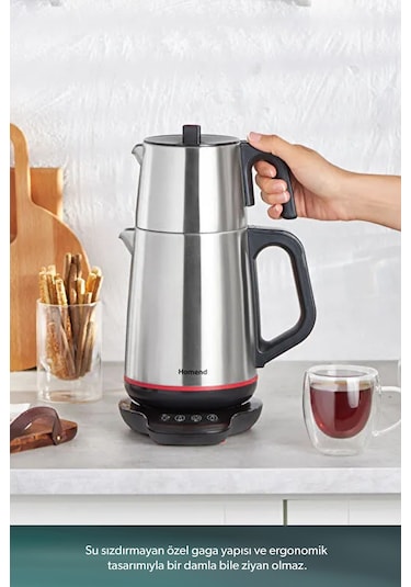 Homend Royaltea 1708H Dokunmatik Konuşan Çay Makinesi