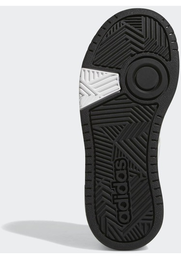 Adidas Hoops Mıd 3.0 K Kadın High Sneaker Siyah Beyaz - Siyah