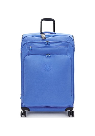 Kıplıng New Youri Spin L Büyük Boy Tekerlekli Valiz Mavi Havana Blue