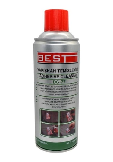 Best Dc77 Yapışkan Temizleyici Etiket Sökücü Sprey 400 Ml