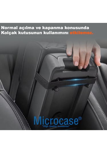 Çek-al Mendil Bölmeli Araç İçi Kolçak Kol Dayama Minderi Al4411