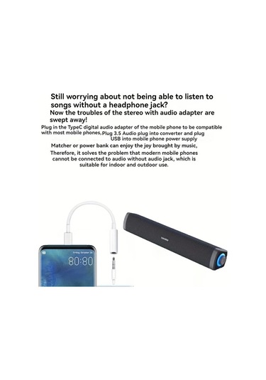 Willowhaven Cool Black 2si1 Ses Sistemi Usb Güçlü Tip C Bağlantı Ev Ofis Parti