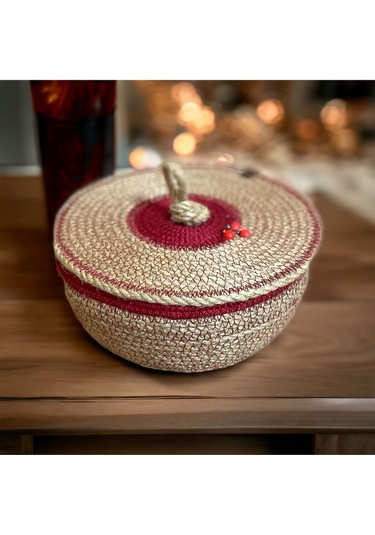 Hasır Sepet,jüt Sepet,%100 Doğal Hasır Sepet,çok Amaçlı Dekoratif Hasır Sepet, Karpuz Sepet